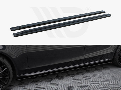 Maxton Design - SIDE SKIRTS DIFFUSERS AUDI S4 / A4 / A4 S-LINE B8 / B8 FL
