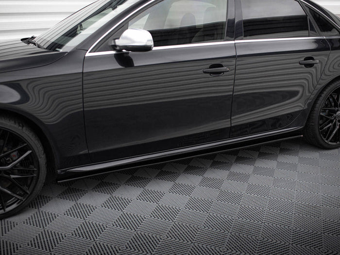 Maxton Design - SIDE SKIRTS DIFFUSERS AUDI S4 B8 FACELIFT (2012-UP)