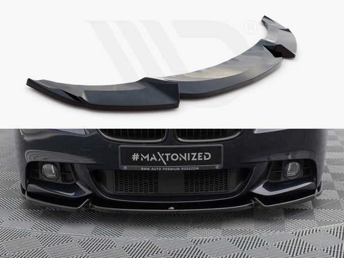 Maxton Design - FRONT SPLITTER V3 BMW 5 F10/F11 M-PACK (2011-2017)