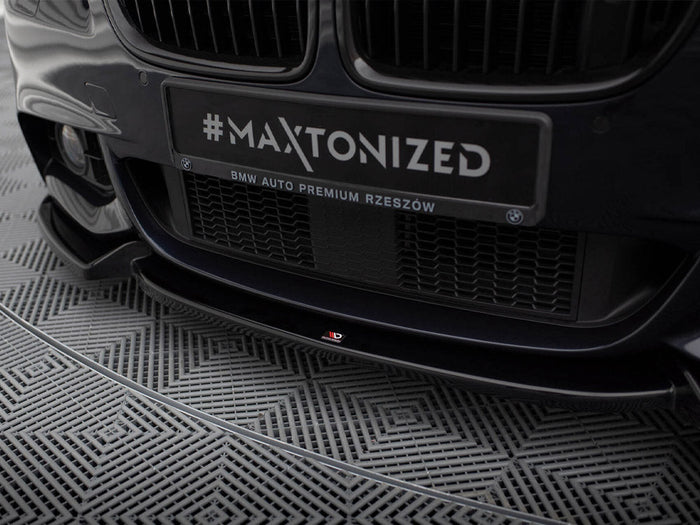 Maxton Design - FRONT SPLITTER V3 BMW 5 F10/F11 M-PACK (2011-2017)