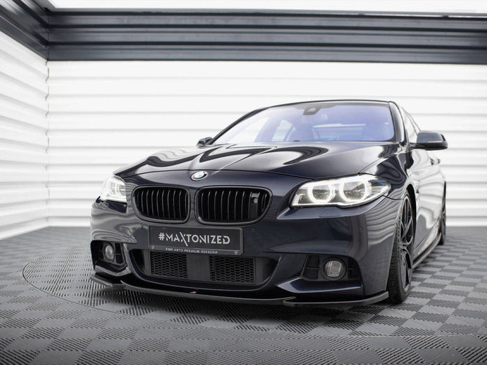 Maxton Design - FRONT SPLITTER V4 BMW 5 F10/F11 M-PACK (2011-2017)
