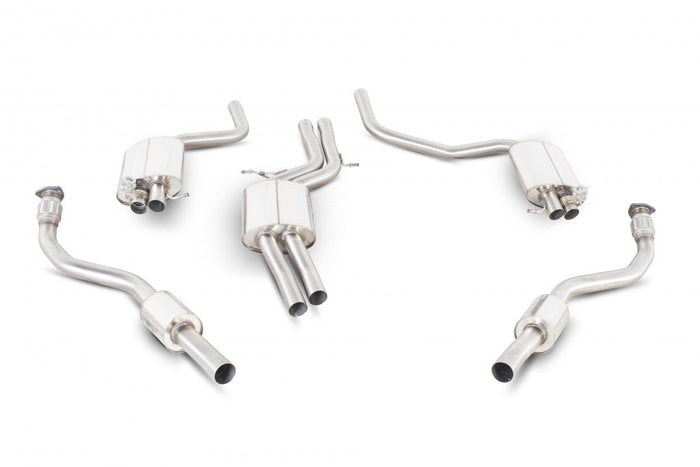 Scorpion Exhausts Audi RS4 B8 4.2 FSI Quattro Avant/RS5 4.2 V8 Coupe  Resonated cat-back system inc active exhaust valve - Car Enhancements UK