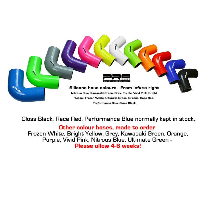 PRO HOSES THREE-PIECE INDUCTION HOSE KIT FOR FOCUS RS MK2 - Car Enhancements UK