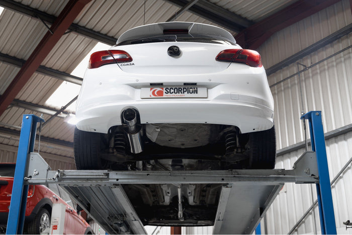 Scorpion Exhausts Cat Back Corsa E 1.4 None Turbo - Car Enhancements UK