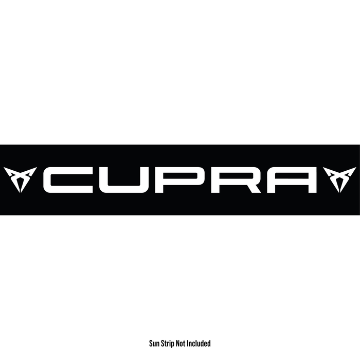 SEAT Cupra Sunstrip Text - Text & Logos