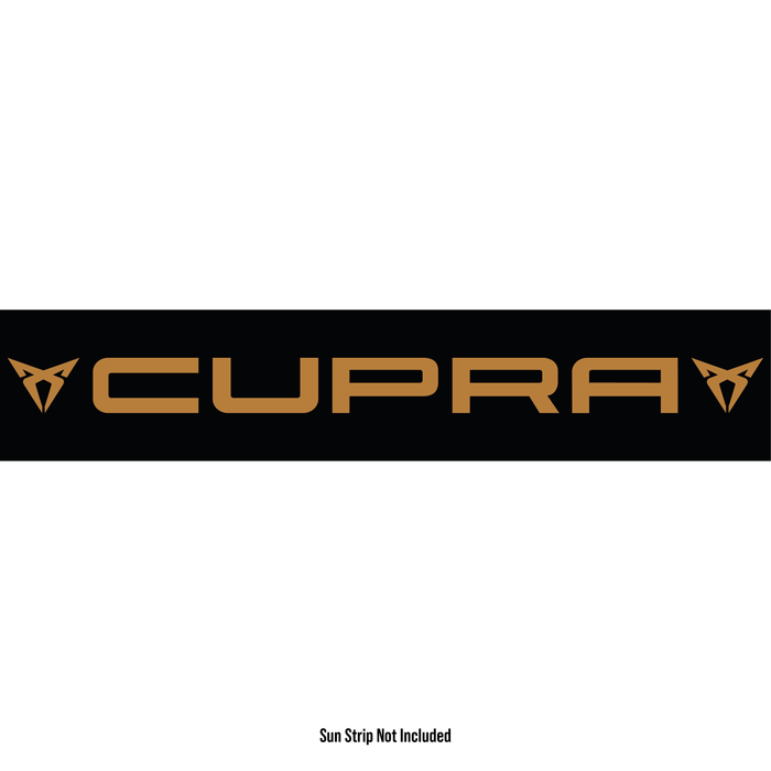 SEAT Cupra Sunstrip Text - Text & Logos
