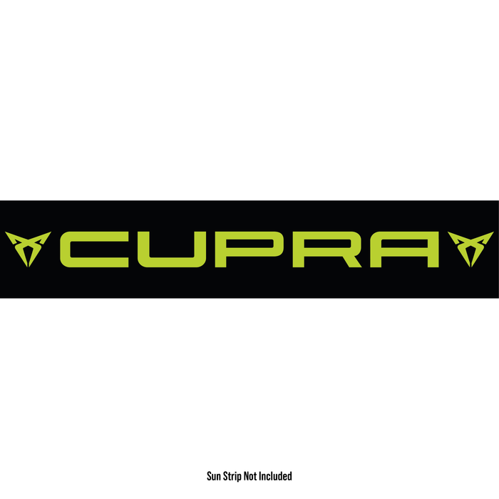 SEAT Cupra Sunstrip Text - Text & Logos