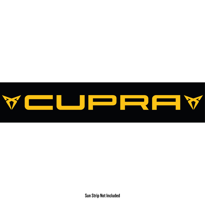 SEAT Cupra Sunstrip Text - Text & Logos