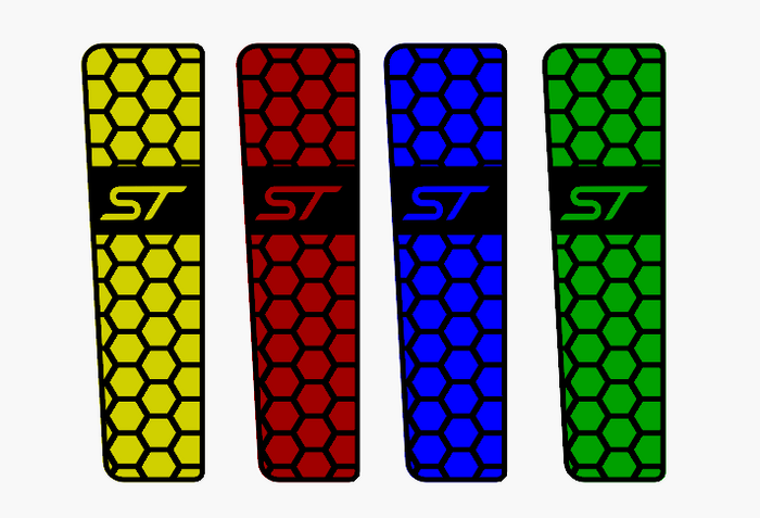 Car Enhancements UK - Dead Pedal (Multiple Designs & Colours) - Ford Fiesta MK7 / 7.5 All Models (2008-2017)