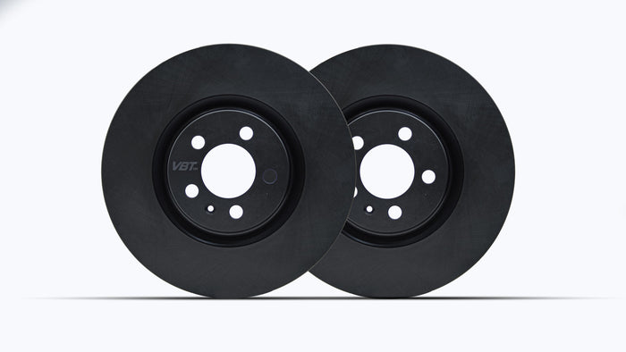 Vagbremtechnic Plain 300x12mm Rear Brake Discs - Volkswagen Golf Mk7