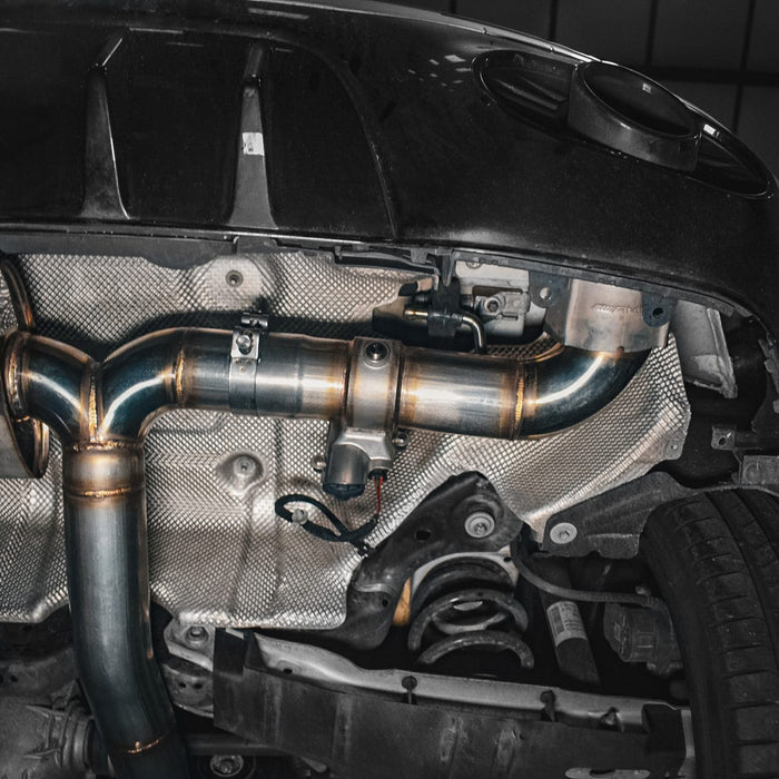 Mercedes-Benz W177 A35 AMG 2.0T 2018+ - 3" GPF / OPF Back Valved Catback Exhaust System - Direnza