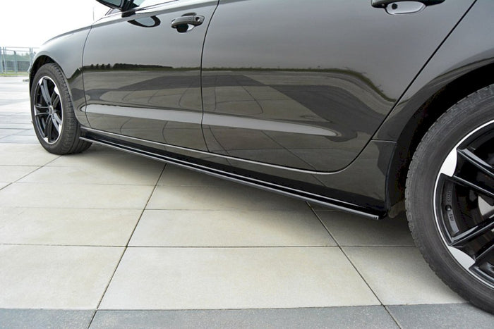 Maxton Design - SIDE SKIRTS DIFFUSERS AUDI A6 C7 (2011-2014)