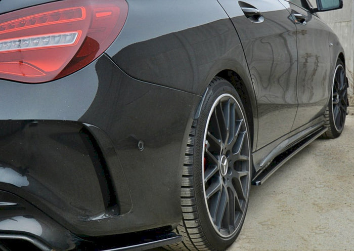 Maxton Design - SIDE SKIRTS DIFFUSERS MERCEDES CLA 45 AMG C117 (FACELIFT) (2017-UP) & A W176 AMG FACELIFT (2015-2018)