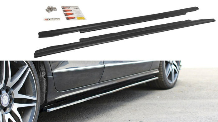 Maxton Design - SIDE SKIRTS DIFFUSERS MERCEDES CLS C218 STANDARD (2011-2018)