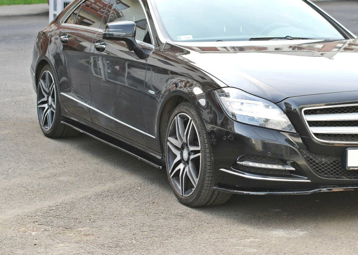 Maxton Design - SIDE SKIRTS DIFFUSERS MERCEDES CLS C218 STANDARD (2011-2018)