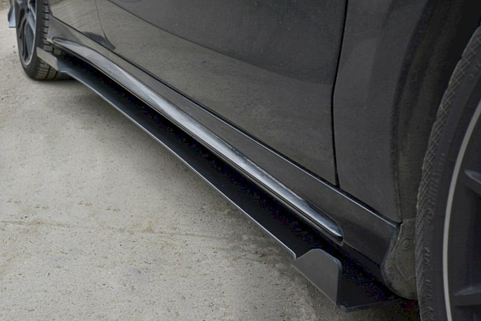 Maxton Design - RACING SIDE SKIRTS DIFFUSERS V.1 MERCEDES CLA A45 AMG C117 FACELIFT (2017-UP)