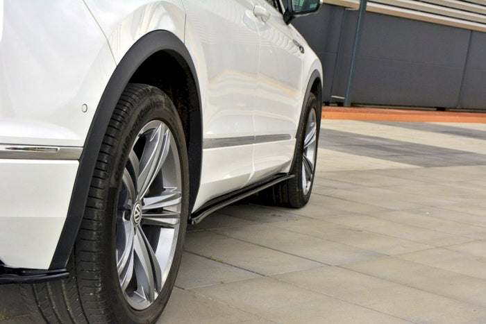 Maxton Design - SIDE SKIRTS DIFFUSERS VW TIGUAN MK 2 R-LINE