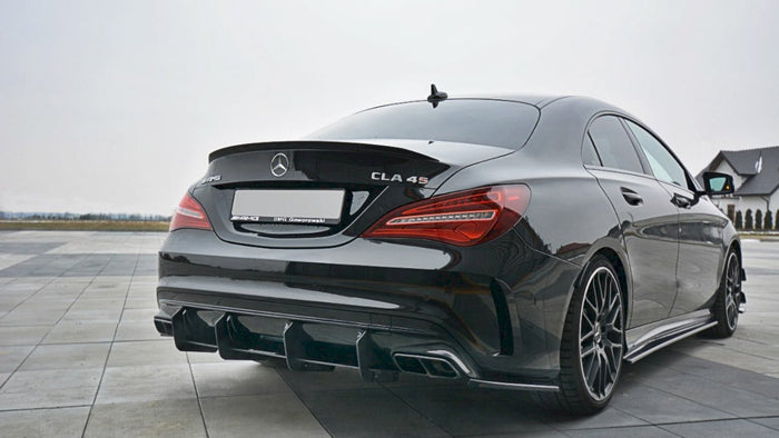 Maxton Design - REAR DIFFUSER V.1 MERCEDES CLA A45 AMG C117 FACELIFT (2017-UP)
