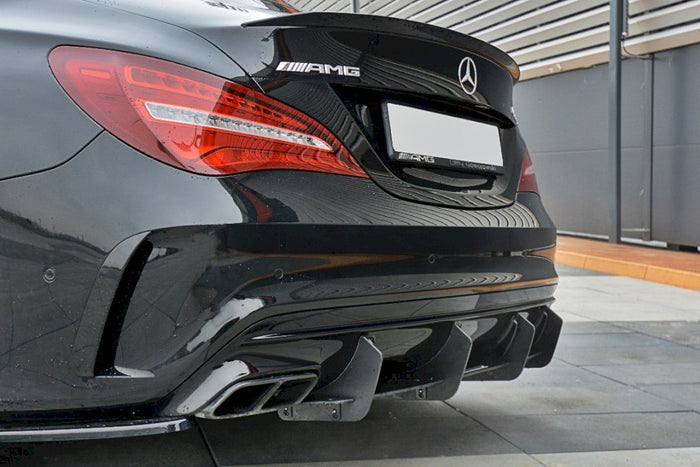 Maxton Design - REAR DIFFUSER V.1 MERCEDES CLA A45 AMG C117 FACELIFT (2017-UP)