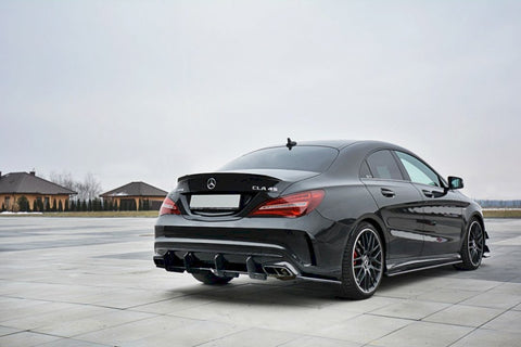 Maxton Design - REAR DIFFUSER V.1 MERCEDES CLA A45 AMG C117 FACELIFT (2017-UP)