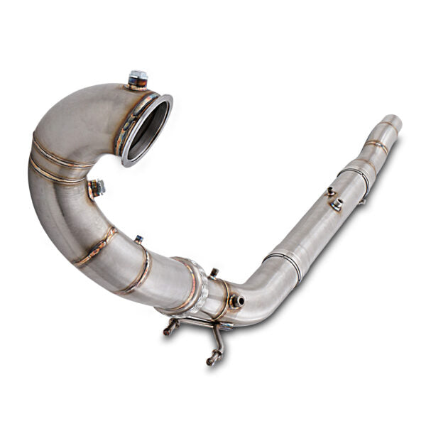 Direnza - Volkswagen Golf Mk8 R 2.0 TSI 2019+ 4" GPF + Decat Delete Downpipe - Car Enhancements UK