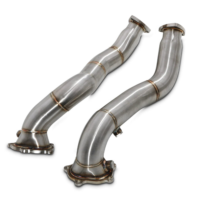 Audi RS6 C7 Quattro 4.0T V8 13-18 Exhaust Decat Downpipes - Direnza