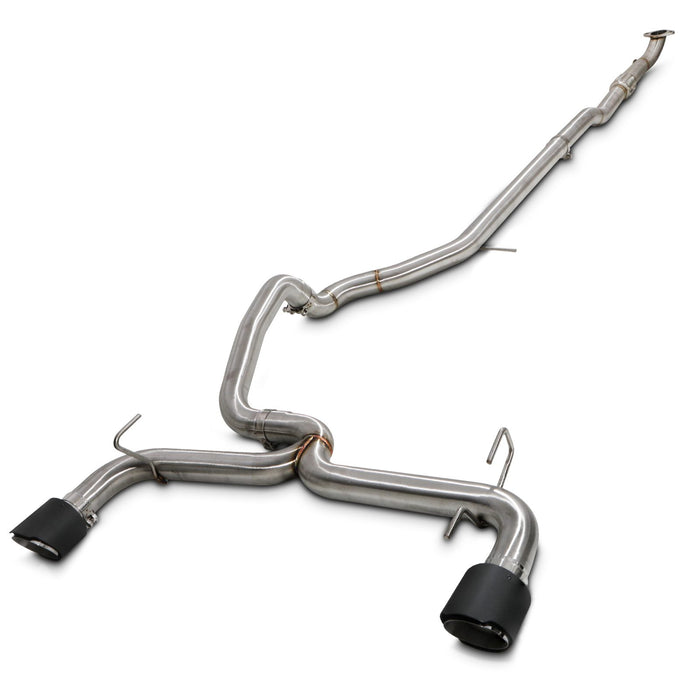 Fiat 500 Abarth 1.4 08+ Catback Exhaust System With Carbon Tips - Direnza