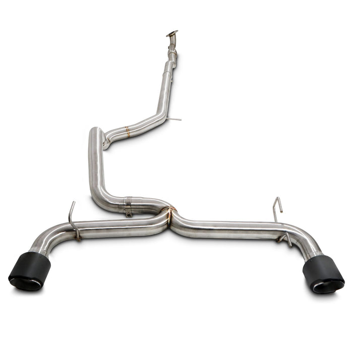 Fiat 500 Abarth 1.4 08+ Catback Exhaust System With Carbon Tips - Direnza