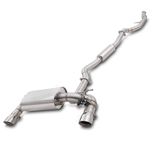 Direnza - BMW 1 Series F20 F21 M135i 12-16 3" Valved Catback Exhaust System - Car Enhancements UK