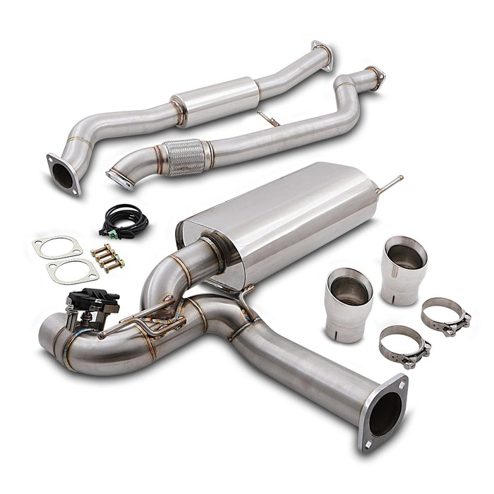 BMW 1 Series F20 F21 M135i 12-16 3" Valved Catback Exhaust System - Direnza