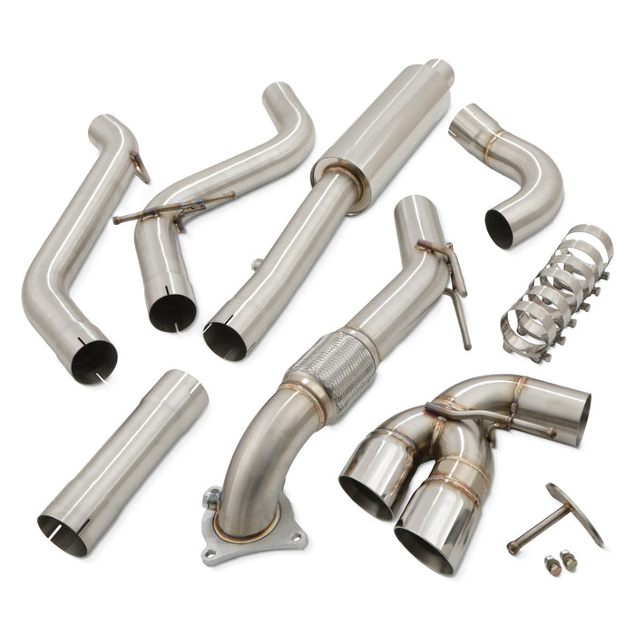 Audi TT 8J 2.0 TFSI 06-10 Turbo Back Exhaust System - Direnza