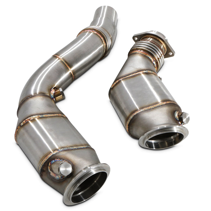 Direnza - BMW 2 Series F87 M2 Competition & CS 2018-2021 200 CPI 3" Sports Cat Downpipes - Car Enhancements UK