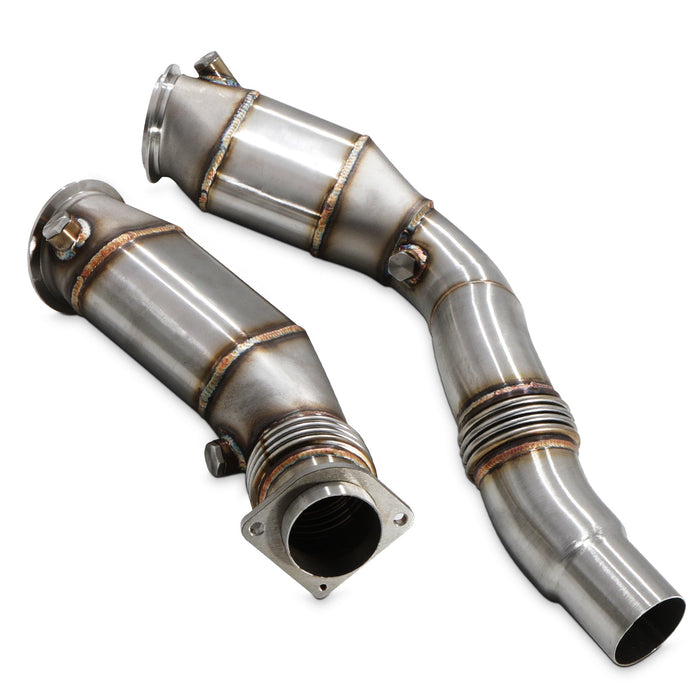 Direnza - BMW 2 Series F87 M2 Competition & CS 2018-2021 200 CPI 3" Sports Cat Downpipes - Car Enhancements UK