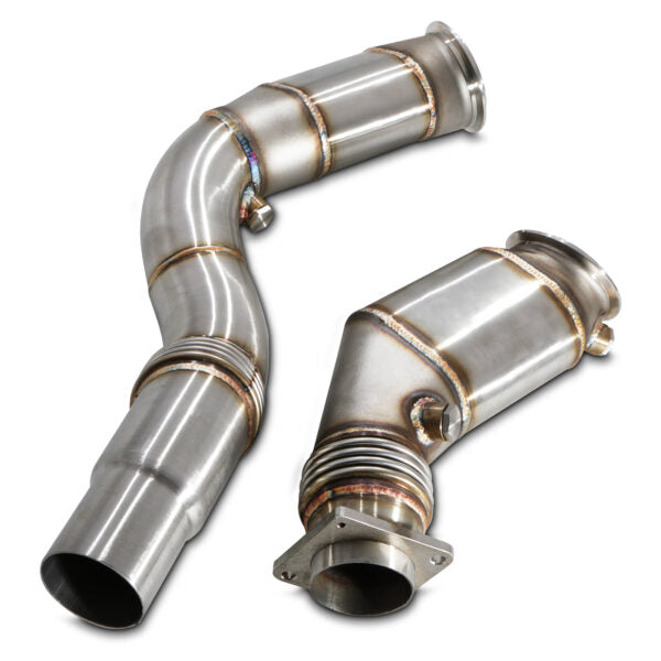 Direnza - BMW 2 Series F87 M2 Competition & CS 2018-2021 200 CPI 3" Sports Cat Downpipes - Car Enhancements UK