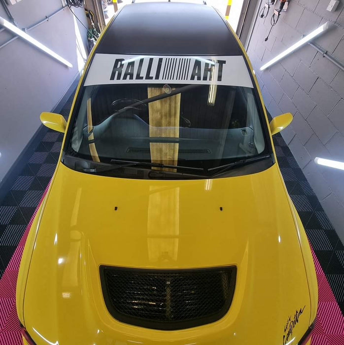 Ralliart Cut Out Sunstrip