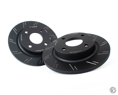 09D Grooved Rear Brake Disc Pair- Ford Fiesta ST Mk8