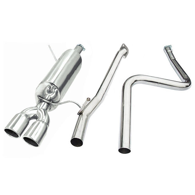 Ford Fiesta (Mk7) (1.25/1.4/1.6) Cat Back Performance Exhaust – Cobra Sport