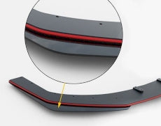 Maxton Design - Street PRO Front Splitter + Flaps Audi A5 F5 / B9 Facelift