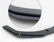 Maxton Design - Street PRO Front Splitter V.1 + Flaps Audi S3 Sportback / A3 S-line Sportback 8Y Facelift