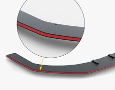 Maxton Design - Street PRO Front Splitter Ford Focus ST Mk3 Facelift
