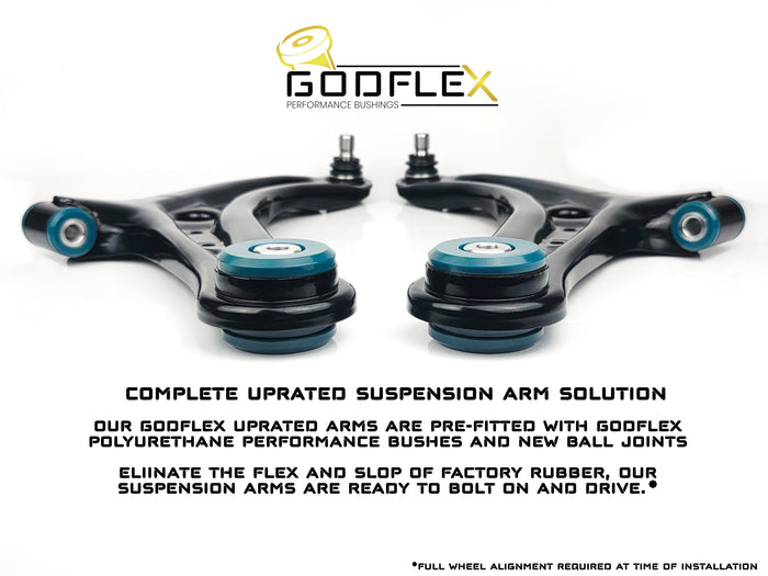 Ford Fiesta Mk7/7.5 Non-ST (2008-2017) Uprated Pre-Bushed Front Suspension Arms