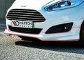 Maxton Design - Front Bumper Spoiler Ford Fiesta MK7 Facelift