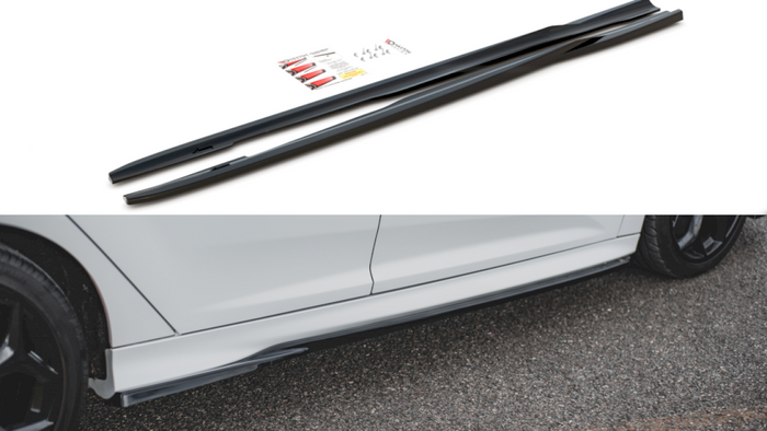 Maxton Design - SIDE SKIRTS DIFFUSERS V2 FORD FOCUS ST & RS MK3 (2015-2018)
