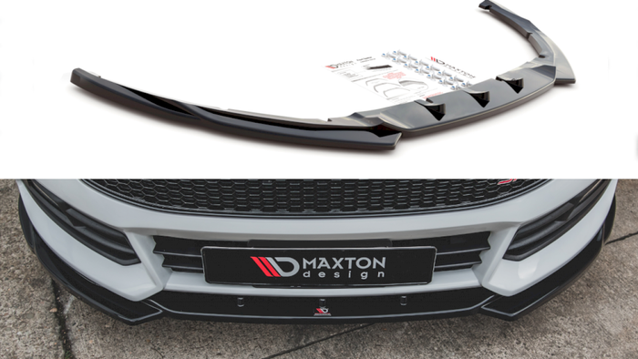 Maxton Design - FRONT SPLITTER V5 FORD FOCUS ST MK3 FACELIFT (2015-2018)