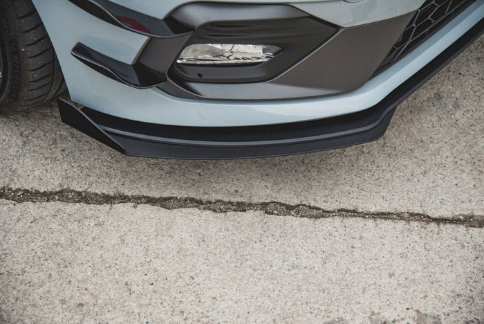 Maxton Design - STREET PRO FRONT SPLITTER (+FLAPS) FORD FIESTA MK8/8.5 ST/ ST LINE