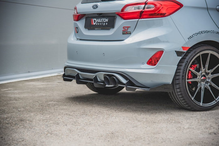 Maxton Design - STREET PRO REAR DIFFUSER(+FLAPS) FORD FIESTA MK8/8.5 ST (2018-2024)