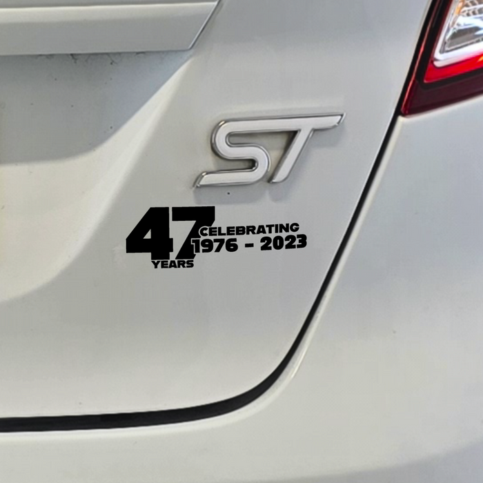Fiesta Heritage Decal Sticker (1976-2023) - V2