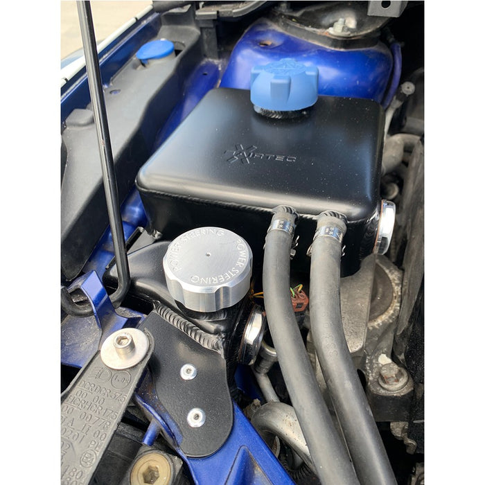 AIRTEC MOTORSPORT POWER STEERING TANK FOR FOCUS MK2 – WITH SIGHT GLASS AND CAP - Car Enhancements UK