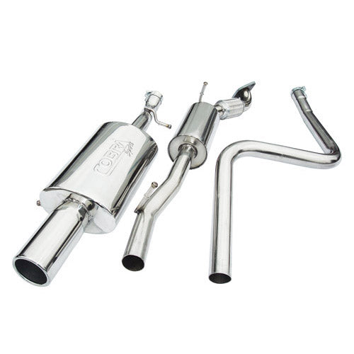 Cobra Exhausts - Ford Fiesta (Mk6) Zetec S Cat Back Performance Exhaust | Car Enhancements UK