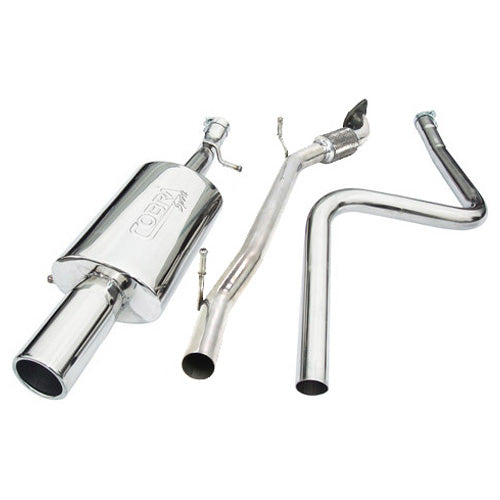 Cobra Exhausts - Ford Fiesta (Mk6) Zetec S Cat Back Performance Exhaust | Car Enhancements UK
